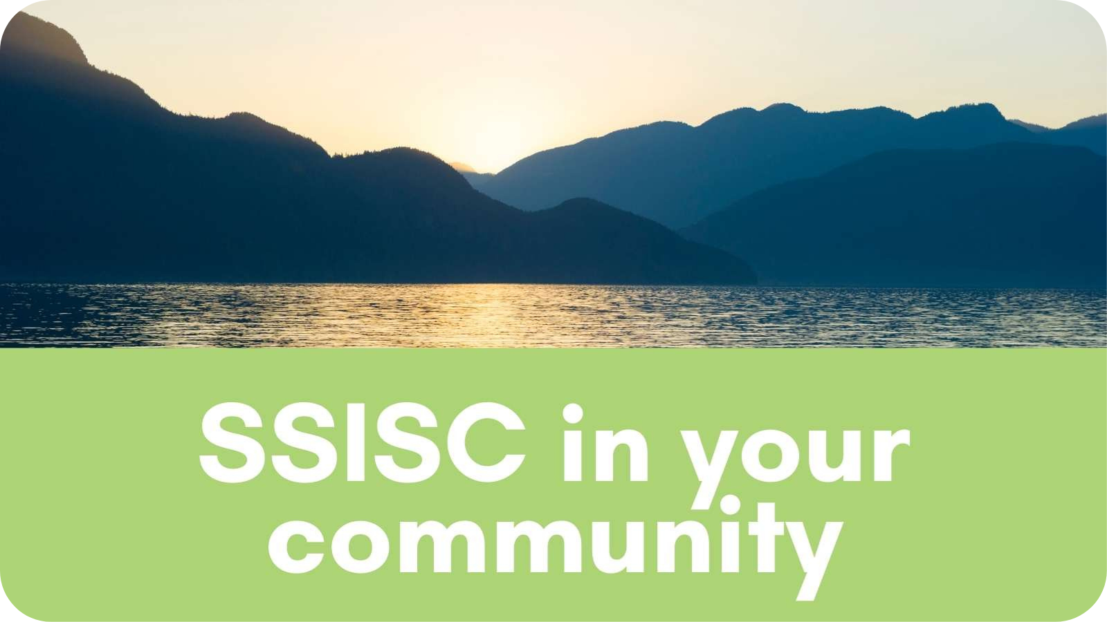 SSISC-in-your-community